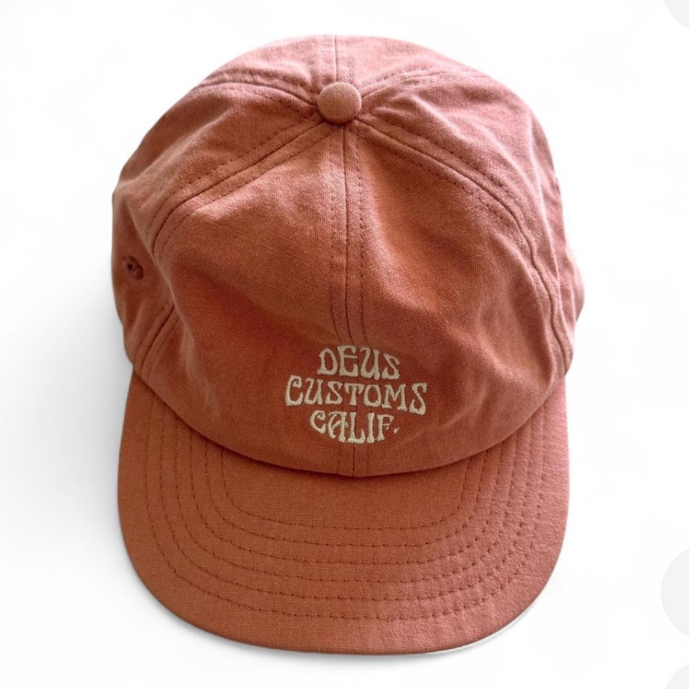 Deus Ex Machina Peach/Light Pink Panel Hat